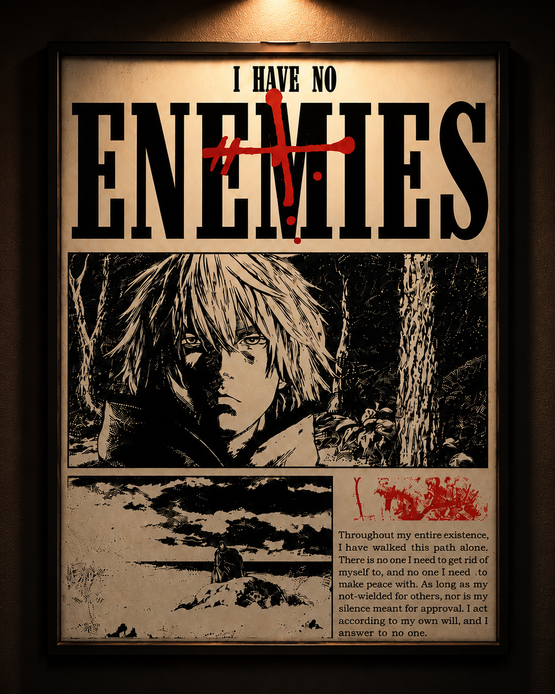 Póster Thorfinn - Vinland Saga